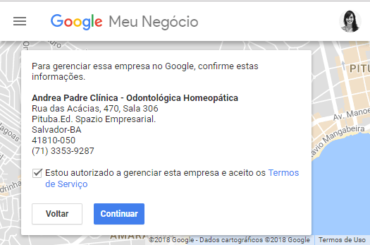 Confirmar Endereco Google Meu Negocio