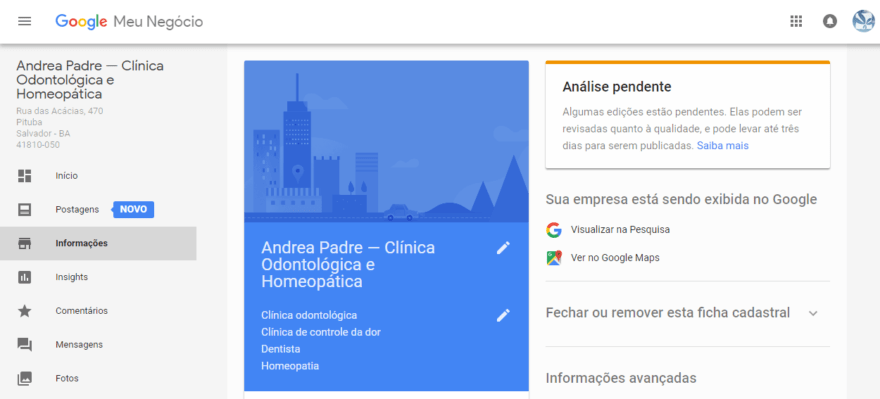 Clique no lápis ao lado da categoria principal para adicionar subcategorias, ou mudar uma delas.