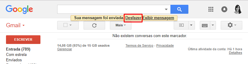 desfazer e cancelar envio de e-mail do gmail1