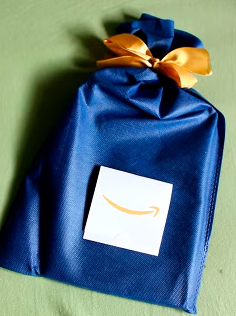 Embalagem de presente de pedido Amazon