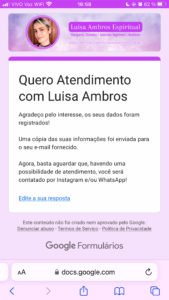 formulário google forms cabeçalho imagem dimensões celular respostas 2023