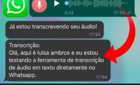 transcrever audio de whatsapp em texto